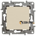 Legrand Etika Промежуточный выключатель 1 клав. 10AX винтовой зажим (слоновая кость) 672309