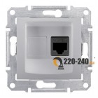 Sedna (Седна) - Розетка Компьютерная 1выход cat.5e UTP (Алюминий) SDN4300160 Sedna (Седна) - Розетка Компьютерная 1выход cat.5e UTP (Алюминий) SDN4300160