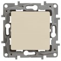 Legrand Etika Промежуточный выключатель 1 клав. 10AX винтовой зажим (слоновая кость) 672309