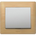 Galea Life Рамка 1 пост,MAPLE (светлое дерево) 771961