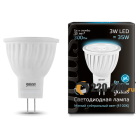 Софитная светодиодная лампа Gauss MR11 3W GU4 4100K LED (132517203)