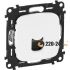 Valena Allure Розетка компьютерная RJ 45 Кат. 6e UTP (Белый) 753742 