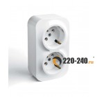Legrand (Легранд) 782213 Quteo - Розетка 2-ая с заземлением, 16А (белый) Legrand (Легранд) 782213 Quteo - Розетка 2-ая с заземлением, 16А (белый)