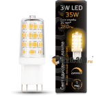 Капсульная светодиодная лампа Gauss G9 AC185-265V 3W 2700K (107309103)