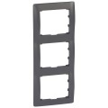 Galea Life Рамка 3 поста, DARK BRONZE (темная бронза) ,вертикальная 771207