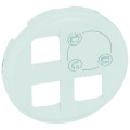 Celiane Лицевая панель розетки RJ45/тел./TV (белый) Celiane Лицевая панель розетки RJ45/тел./TV (белый)