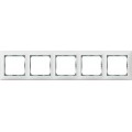 Legrand (легранд) 774465 Valena - Рамка 5 постов  (Белый/Кристалл)