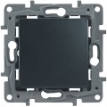 Legrand Etika Выключатель одноклавишный винтовой зажим 10А (Антрацит) 672601 Legrand Etika Выключатель одноклавишный винтовой зажим 10А (Антрацит) 672601