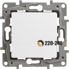 Legrand Etika Промежуточный выключатель 1 клав. 10AX винтовой зажим (белый) 672209
