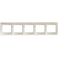 Legrand (легранд) 770475 Valena - Рамка 5 постов   Жемчужный