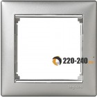 Legrand (легранд) 770351 Valena - Рамка 1 пост (Алюминий/Серебро)