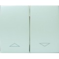 Galea Life Лицевая панель 2 клавиши для рольставней (Перламутр) 771514