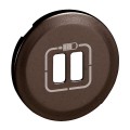 Celiane Лицевая панель Розетки USB двойной (графит)