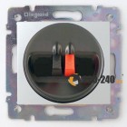 Legrand (легранд) 770223 Valena - Розетка для динамиков, 2 контакта (Алюминий)