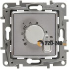 Legrand Etika Термостатат для теплых полов (алюминий) 672430