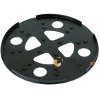 DEHN+SOHNE Пластиковая подставка D=280мм черная
