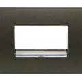 Galea Life Лицевая панель для розетки компьютерной на 1-2 входа RJ45 DARK BRONZE  771275