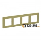 Valena Life Рамка 4 поста (Лайм) 754084 Valena Life Рамка 4 поста (Лайм) 754084