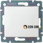 Legrand (легранд) 774411 Valena — Кнопка без фиксации (белый)