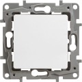 Legrand Etika Выключатель одноклавишный винтовой зажим 10А (белый) 672201