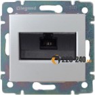 Legrand (легранд) 770238 Valena - Розетка компьютерная RJ45 (Алюминий) Legrand (легранд) 770238 Valena - Розетка компьютерная RJ45 (Алюминий)