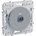 Odace Розетка ТВ (Алюминий) S53R445