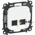 Valena Allure Розетка компьютерная 2xRJ 45 Кат. 6e UTP (Белый) 753743 
